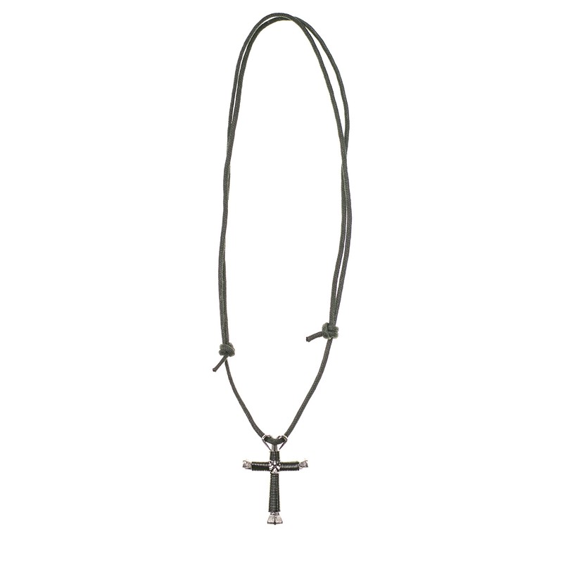 Intercession Horseshoe Necklace (Black)