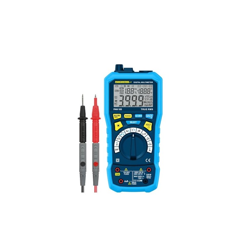 Pancontrol PAN 185 Digital Multimeter, Multisensor Meter True RMS CAT