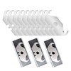 Vickay 30 Pack Utility Knife Hook Blades, SK5 Steel Heavy