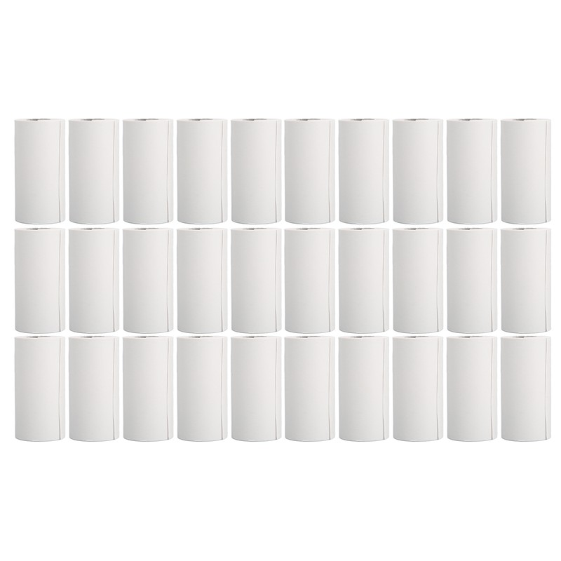 30pcs Thermal Printing Paper 57x30mm Uniform Coating Clear Printing Receipt