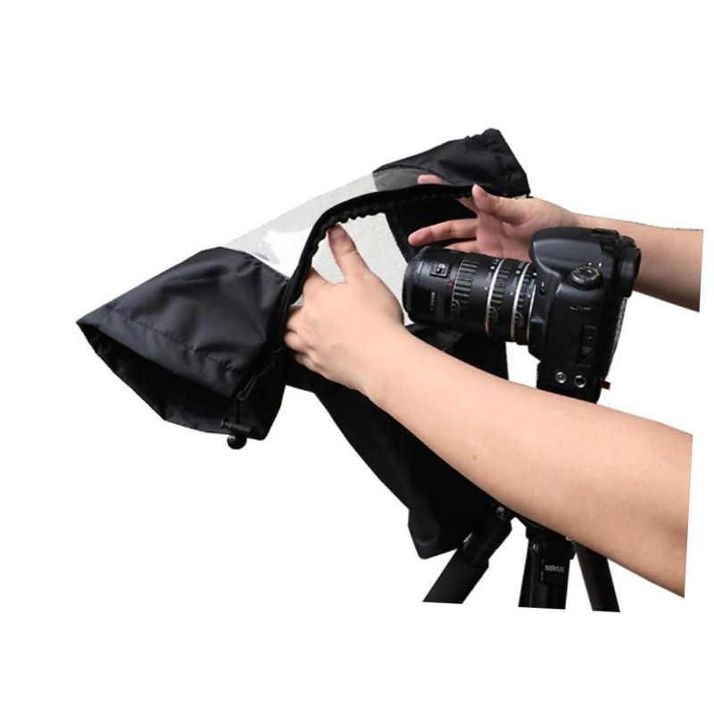 DOITOOL 3pcs Digital Camera Rain Cover Fashion DSLR Camera Rain