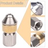 Tip Rotating Pipe Cleaning Nozzle, Pipe Cleaning Nozzle Rotating Stainless