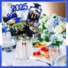 Qinyoung 2025 Graduation Decorations 30 Pcs Glittering Graduation Centerpiece for