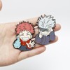 Anime Cartoon Jujutsu Kaisen,Surrounding Imitation Enamel Gold Badge Brooch, Cute
