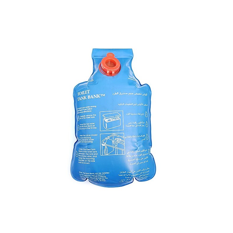 Toilet Tank Bank Flush Cistern Insert Water Saving Device