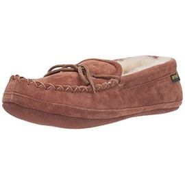 Old Friend Men's Soft Sole Loafer Slipper, Chestnut II, 8 US medium