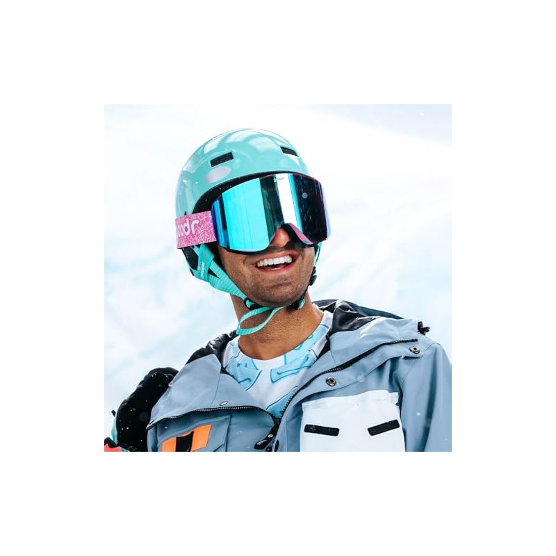 Goodr SNOW G Bunny Slope Dropout, Pink