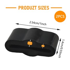 MARRTEUM 2 Pcs 8268961 Dishwasher Friction Pad, Dishwasher Sleeve Replacement Part Compatible with Whirlpool Frigidaire Kenmore Dishwasher Replaces WP8268961 PS11745488 PS731965 WP8268961VP LP12954
