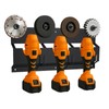 HOSASSPER Angle Grinder Holder Wall Mount,Tool Storage Rack for Angle