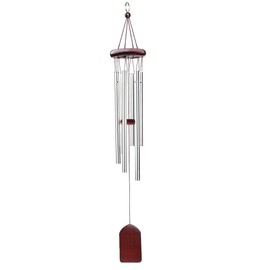 Outdoor Wind Chimes, 65 cm Aluminium Alloy Wind Chimes Wind Chimes Wind Chimes Decoration for Room Balcony Garden (Red-brew)