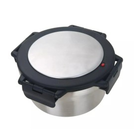 Mainstays 28 oz Round Insulated Food Storage Container, Stainless Steel