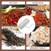 2 Piece Oval Strainer, Tea Strainer with Chain, Stainless Steel