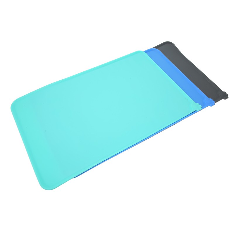 Silicone Pet Placemats Waterproof Slip Resistant Washable Pet Feeding Mat