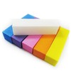 Ipetboom 10Pcs Random Color Nail Buffer Sponge Blocks Manicure Nail