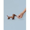 Kay Bojesen Other Animals Dog Wooden Figurines, Walnut, 4.3" H