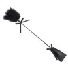 FSSTUD PU Leather Horse Riding Whip Paddle Feather Teaser Stick