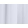 Enhanced Living White Plain Woven Voile Slot Top Curtain Panel