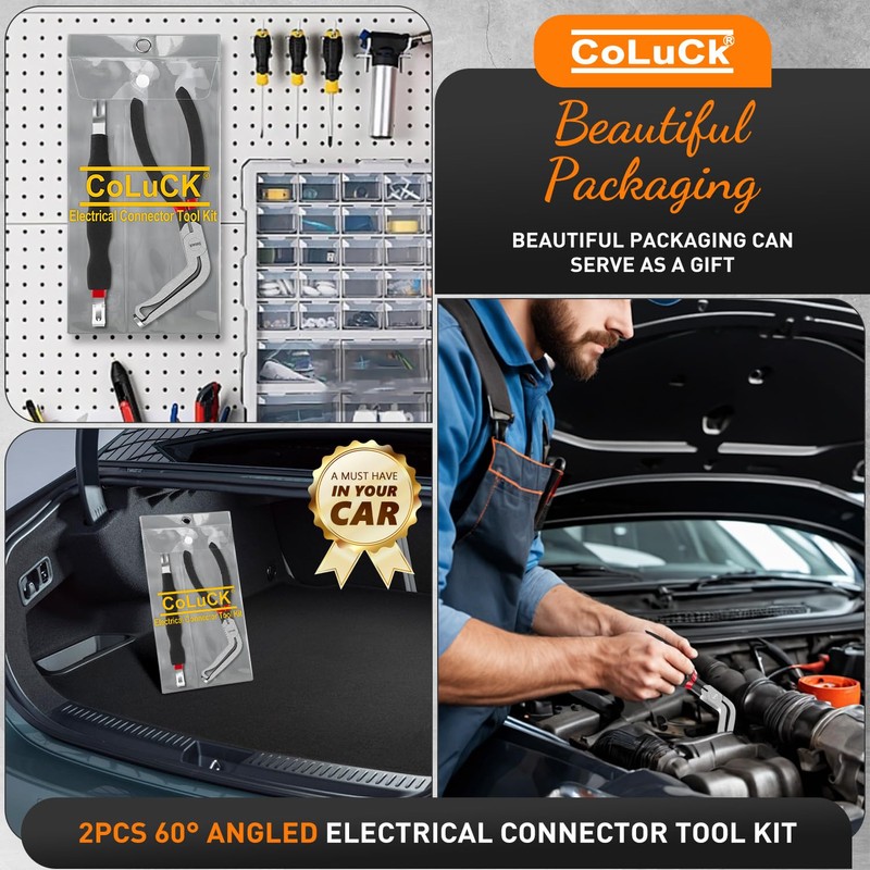 Electrical Disconnect Pliers 37980,60 Degree,Electrical Connector Separator 13120, Electrical Connector