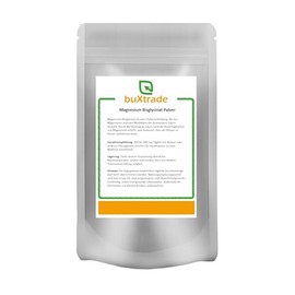 500 g | Magnesium Bisglycinat Pulver | Nahrungsergänzungsmittel | Pulver | Magnesium | Buxtrade