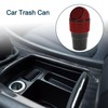 TUCKBOLD Car Trash Can Portable Front Seats Trash Bin Red