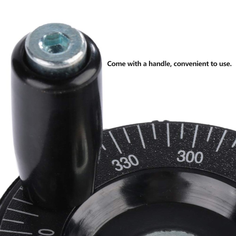 Milling Handle Hand Wheel, 63mm Hand Wheel, Solid Round Hand