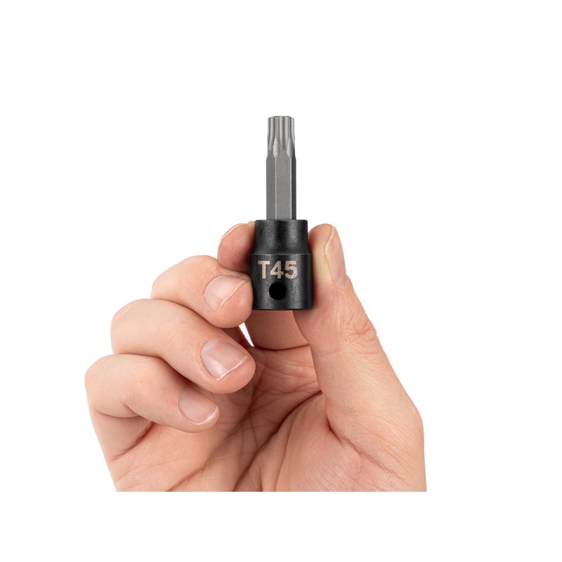 TEKTON 3/8 Inch Drive x T45 Torx Impact Bit Socket
