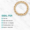 12-Pack Braided Hair Ties for Thick Hair, Classic Mix