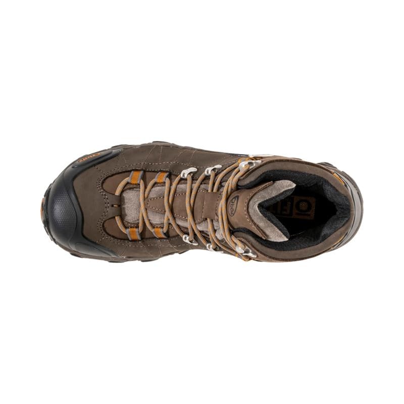 Oboz Men's Bridger Mid B-DRY Hiking Boot, Sudan, 12