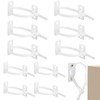 10 Packs Furniture Straps Baby Proofing Anti-Tip Furniture Anchor Straps