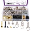 Swpeet 415Pcs Picture Hangers Kit with Screws, Heavy Duty Assorted
