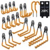 3-H Garage Wall Hooks 20 Pack, Garage Hooks Heavy Duty