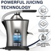 Eurolux Premium Electric Orange Juicer | Stainless Steel Citrus Squeezer