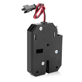 DC 12V Cerradura electromagnética cierre de control eléctrico cerradura del interruptor del cajón cerradura magnética inteligente bloqueo de autoservicio sin interruptor de detección