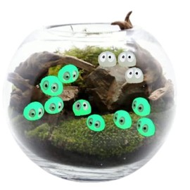 manatom Moss Terrarium Figure, Kurosuke Terrarium Figure, Moss Terrarium Kit