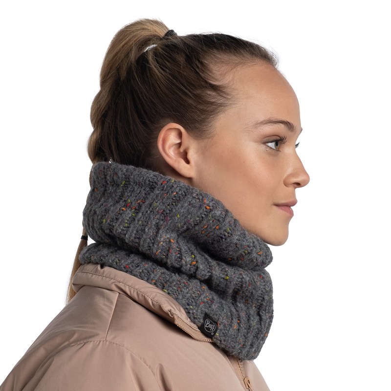 Buff Scaldacollo in tricot e pile KIM GREY Women Taglia