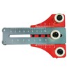 Thin Rip Tablesaw Jig, Adjustable Ripping Guide Aluminum Rip Jig,