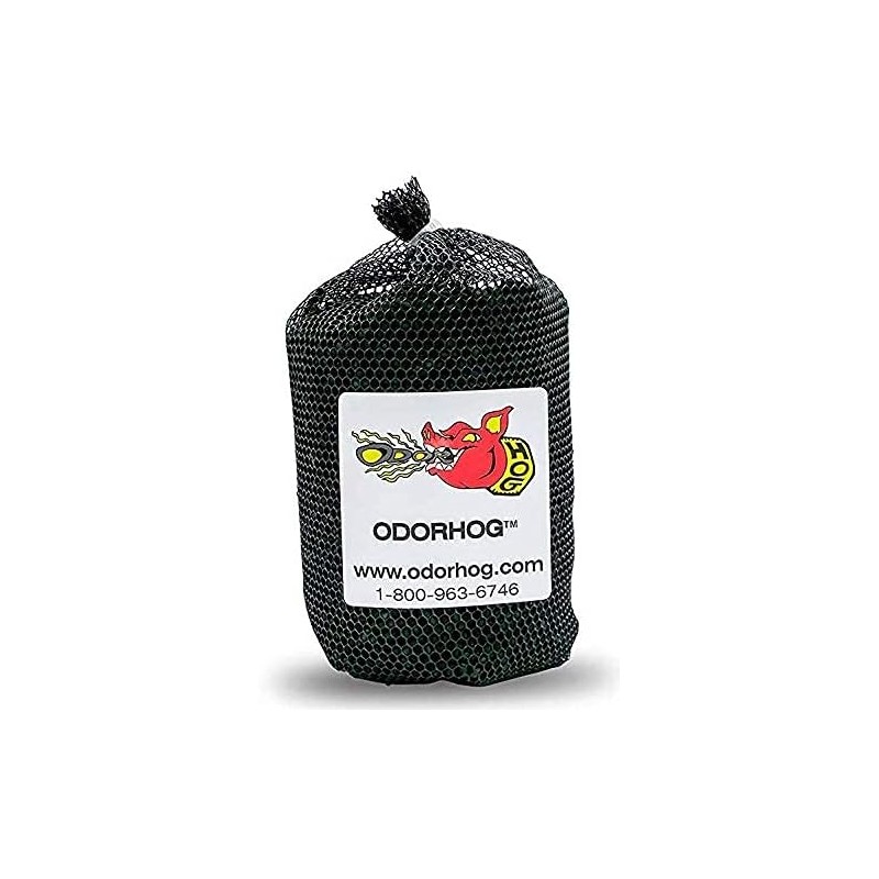 OdorHog Vent Stack Pipe Filter 4 Sizes, Black ABS with