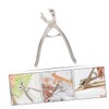 Hohopeti Lightweight Canvas Pliers Spring-Loaded Tension Clamp Wide Mouth Pliers