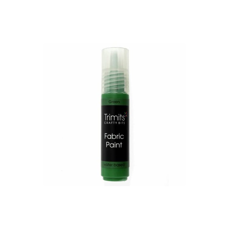 Trimits Fabric Paint Pen, Green, 20ml