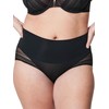 SPANX, UNDIETECTABLE, Illusion Lace Hi-Hipster, Very Black,L