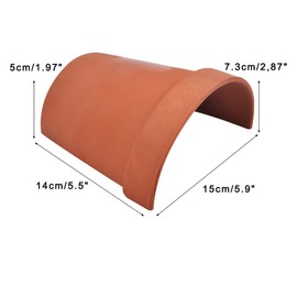 Mollytek Turtle Hideaway, Amphibian and Reptile Shelter, Cave, House, Turtle Sunbathing Section, Resting Terrace, Turtle Floating Island, Exercise Deficiency, Breeding, Humidification, Habitat