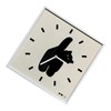 Wall Clock Innovative Nordic Style Cute Cat Pattern Silent Prevents