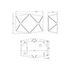 Set of 2 Indoor Wall Lights Metal in White with