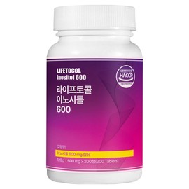 Lifetocol Inositol 600 200p, 120g, 1 piece / 라이프토콜 이노시톨 600 200p, 120g, 1개