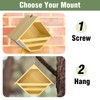 Nalwort Dove Nesting Box, Solid Wood Mourning Dove Nesting Box,