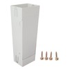 Rainwater Collection System 3x4in Downspout Water Diverter Connector System for