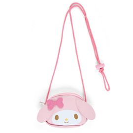 Sanrio 765821 My Melody Face Coin Case with Rope