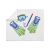 CafePress Snorkel Flippers Throw Blanket Super Soft Fleece Plush Throw