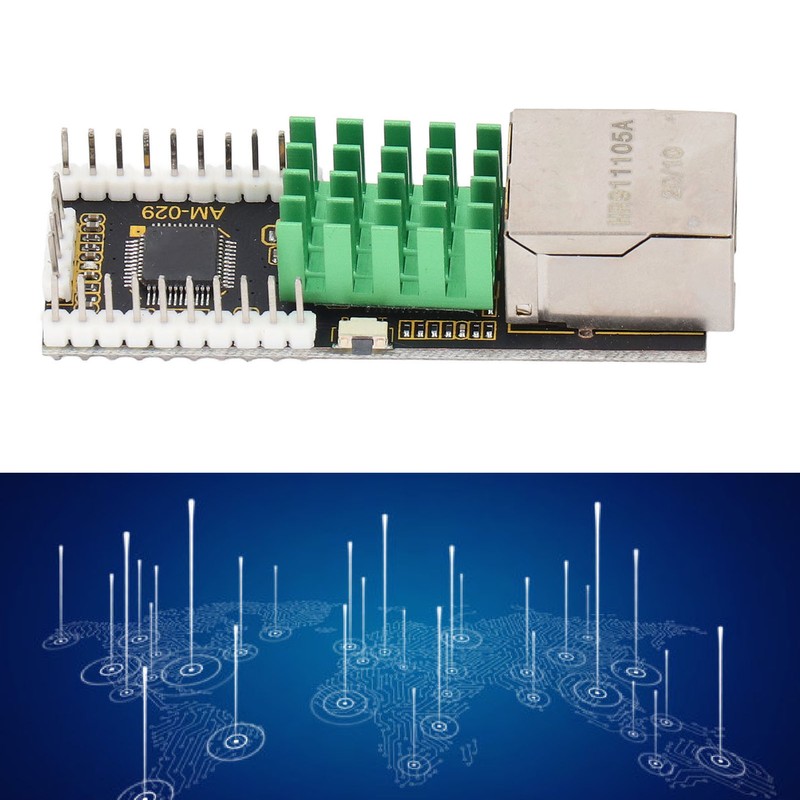 ENC28J60 Network Adapter Module Ethernet Transceiver Network Development Board IP