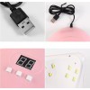 Yuqing Lámpara Para Uñas 54w Led Uv Digital Display Temporizador